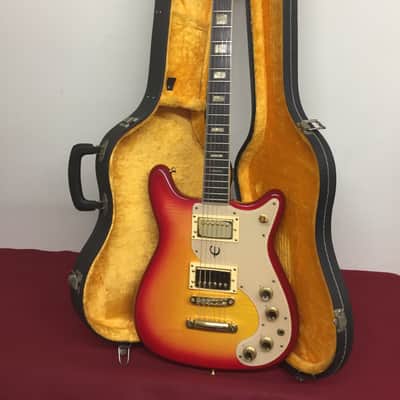 Epiphone ET-290 Crestwood 1974 - 1978 - Cherry Sunburst with OHSC image 23