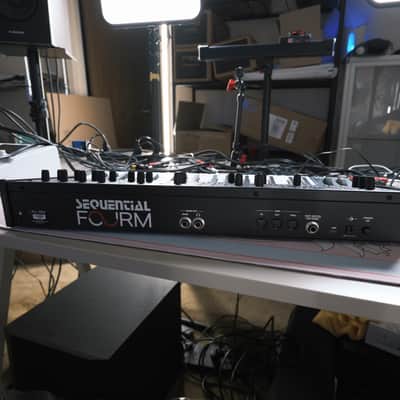 Sequential Fourm 37-Key 4-Voice Polyphonic Synthesizer 2025 - Present - Black image 4