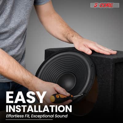 5 Core 15" Subwoofer Speaker 450W MAX PA DJ Replacement Audio Sub Woofer 8Ohm Bass Driver image 10