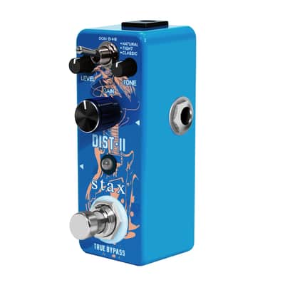 STAX LEF-301B DIST-II Distortion Pedal 3 Mode RAT Clone True Bypass Mini Metal Guitar High Gain Effect--Shipped from Irvine Warehouse in California by USPS image 3