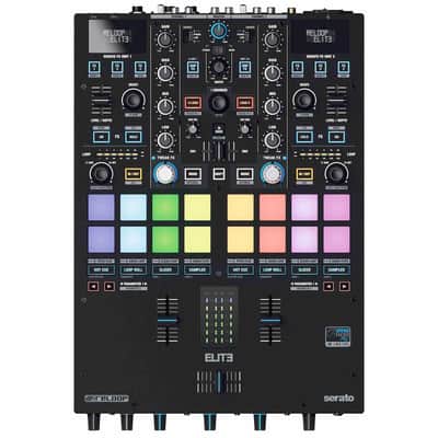 Vestax MW-3000 vintage DJ Mixer NOS - wood frame - mint green