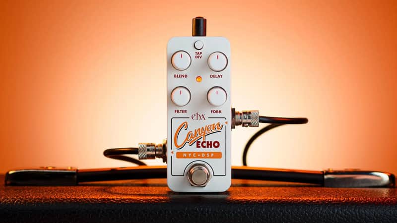 Electro harmonix Pico Canyon Echo Digital Delay Effects Pedal image 1