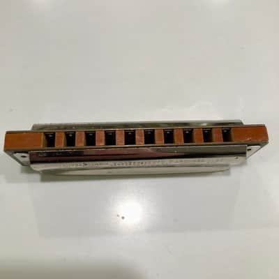 Vintage Pre-War Hohner Marine Band 1896 Harmonica, Star of David, Made in Germany- Key of F image 6