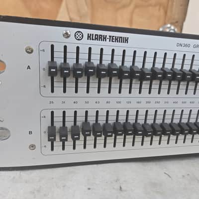 Klark Teknik DN360 2-Channel 31 Band Graphic Equalizer - Tested & Working #395 image 2
