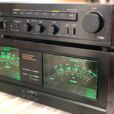Classic Onkyo Integra M-504 Dual Monoblock 165WPC Amp & P-304 MM/MC Preamp ~LED UPGRADE~ SERVICED ! image 7