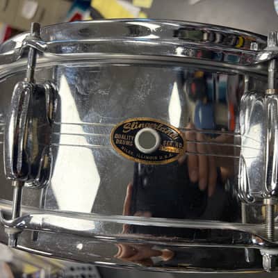Slingerland Chrome over brass "Krupa Sound KIng" 1960's - COB image 3