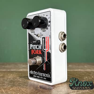 Electro-Harmonix Pitch Fork Polyphonic Pitch Shifter / Harmony Pedal 2014 - Present - Black / White / Red image 1