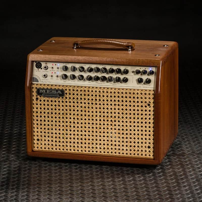 MESA/Boogie Rosette 300 / Two:Eight Acoustic Combo - Custom Tasmanian Blackwood / Wicker Grille image 1