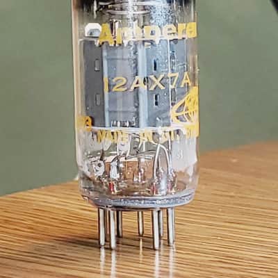 12AX7A/ECC83 "Amperex" Mullard MaxiPreamp2/TV-7 Tested (1) tube lot image 1