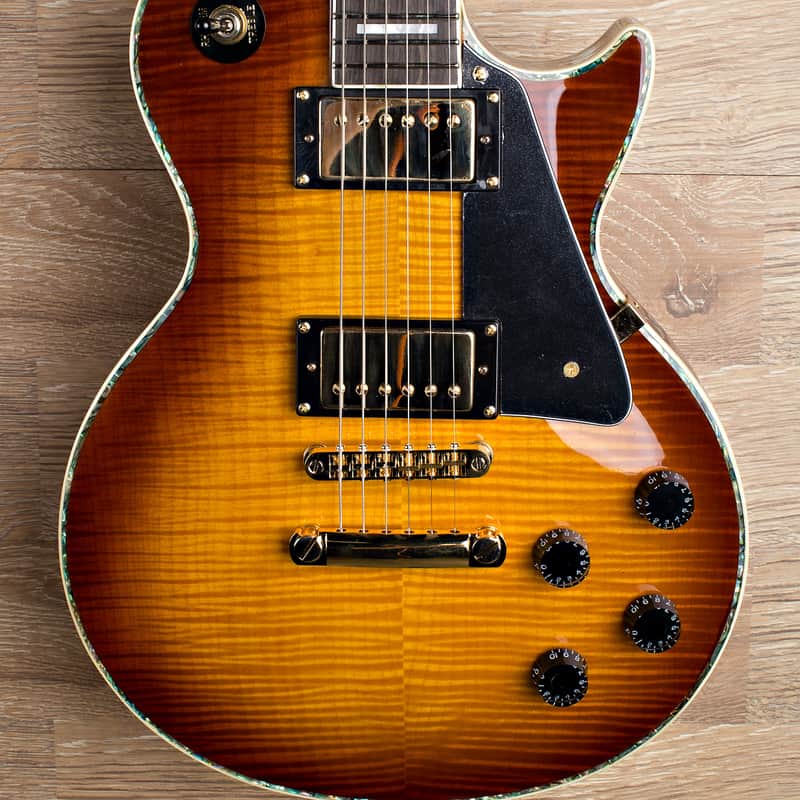 Wolf WLP 750T  Honey burst  Electric Guitar image 1
