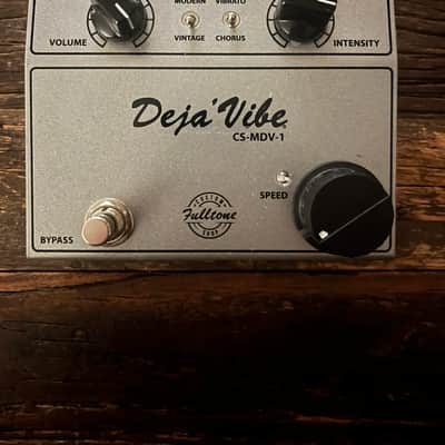 Fulltone CS-MDV-1 Custom Shop Mini Deja Vibe 2010s - Silver image 1
