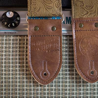 Denali Strap Co Brown Western Guitar Strap image 3