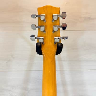 Jay Turser JT137DC Semi-Hollow Electric Guitar – Natural – Modified Hardware – Player Grade 335 Style image 14