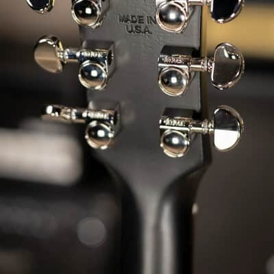 Gibson J-45 Special Dreadnought Acoustic Guitar - Ebony Satin with Gig Bag image 6