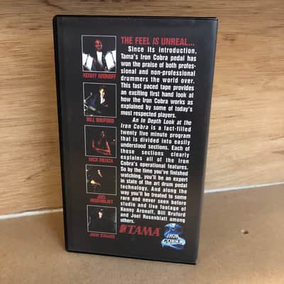 Tama Iron Cobra VHS 🥁 (Kenny Aronoff, Bill Bruford, Nick Menza, Joel Rosenblatt, and John Stanier) image 3