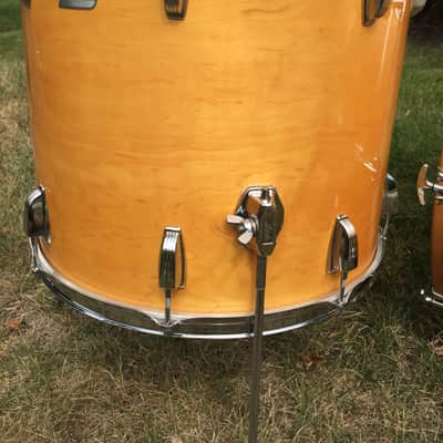 Ludwig 3-ply 1971 Thermogloss Drum Kit 26x14, 14x10, 18x16 image 6
