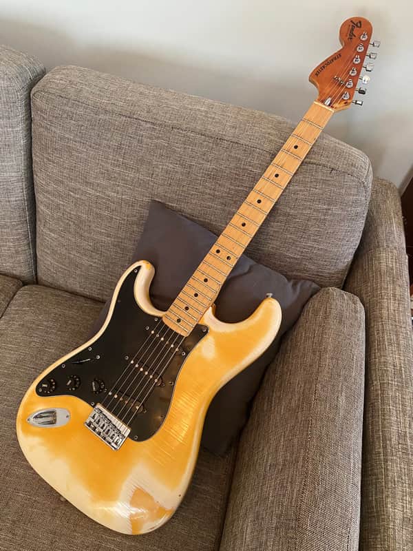 RARE 1977 Orig. Fender Stratocaster LEFTY Hardtail! Left Handed image 1