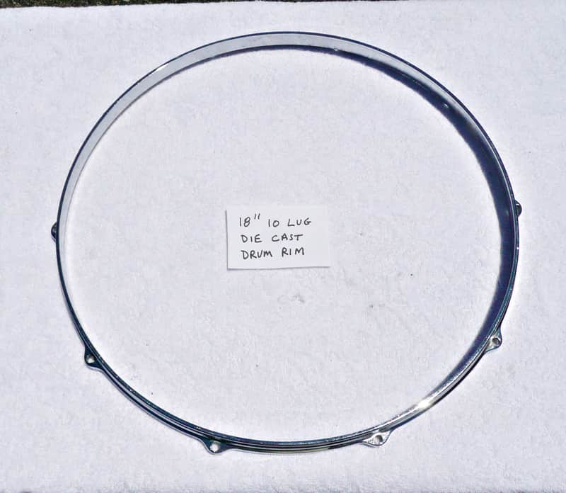 Gretsch 18" 10 Lug Die Cast Drum Rim / Hoop