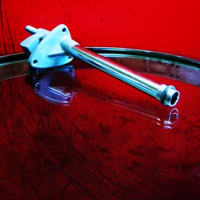 Vintage 1960's Atlas Sound BC-1 microphone desk stand / podium bracket adapter w riser # 1 image 4