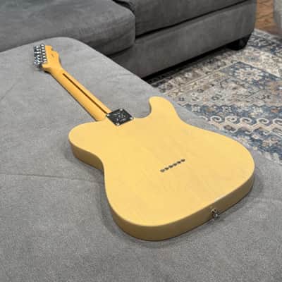 Fender Telecaster Left-Handed, Lefty, Made in USA, Fender Mod Shop 2021 - Vintage Blonde image 14