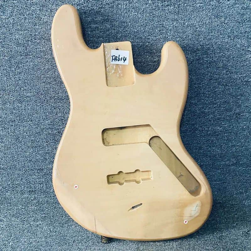 Unfinished Jazz Bass Style Basswood Body for Right Hand DIY image 1