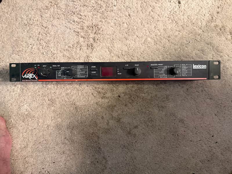 Lexicon Vortex Audio Morphing Processor 1990s - Black image 1