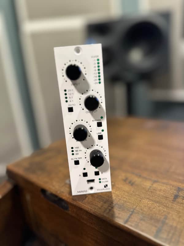 WesAudio Mimas NG500 Series Analog Compressor with Digital Recall 2023 - White image 1