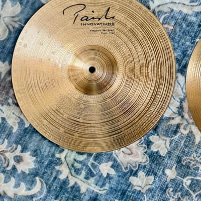 Paiste 14" Innovations Heavy Hi-Hat Cymbals (Pair) 2001 - 2005 - Traditional image 3
