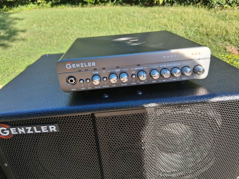 Genzler Amplification Magellan 800 Bass Head 2000s Black image 1