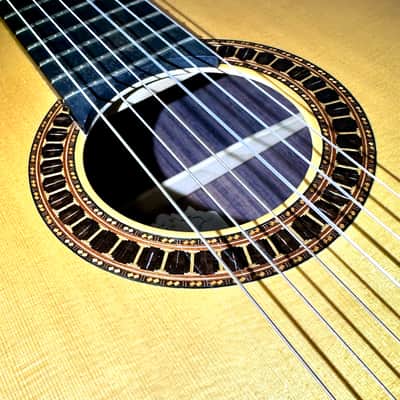 Fructuoso Zalapa "Luna" 2001 Concert Classical Guitar | Handmade in Paracho, Mexico | No. 574 image 13