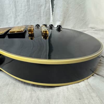 Gibson Custom Shop LPB-3 lpb3 Les Paul Custom Guitar with COA + Case - Ebony / Black image 19