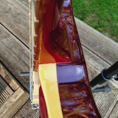 Hamer Sunburst 1992 - Flame Maple Top – Cherry Wine Burst image 8