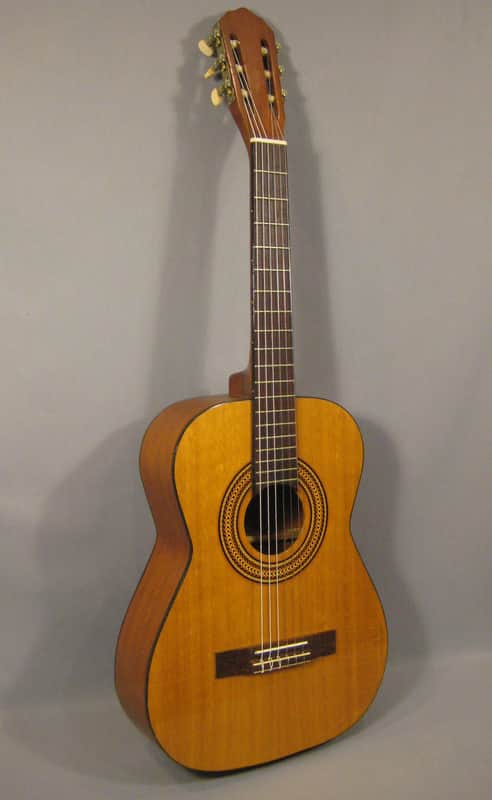 Rare 1968 Supro Classical Acoustic Guitar with Case image 1