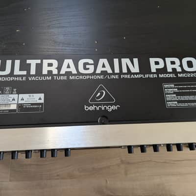 Behringer Ultragain Pro MIC2200 Vacuum Tube Mic Line Preamp 2009 - Present - Standard image 2
