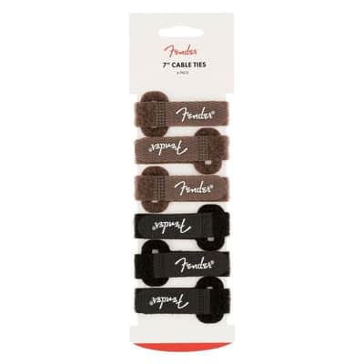 Fender 7" Cable Ties (6Pack) image 1