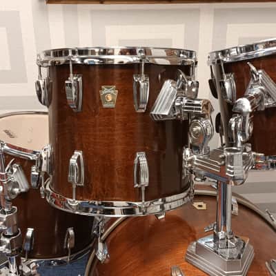 Ludwig 80s Modular Super Classic Shell Pack in Walnut – 22″,10″, 12″ & 14″ image 5