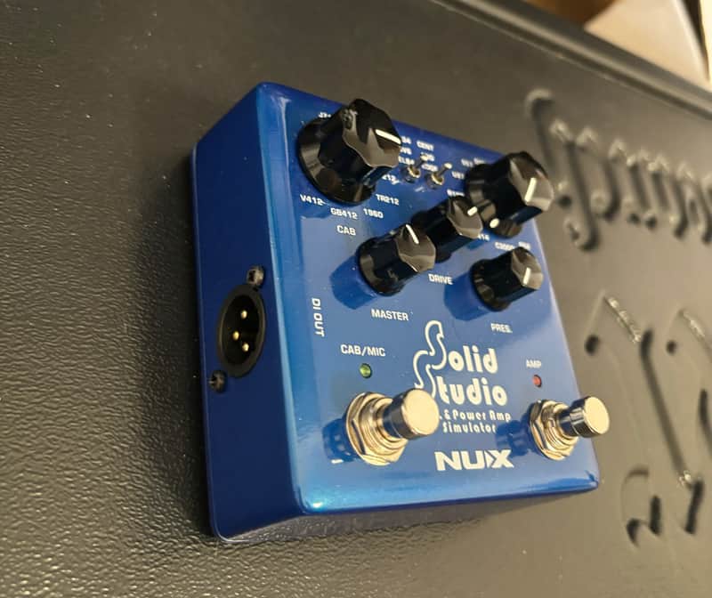 NuX NSS-5 Solid Studio IR and Power Amp Simulator 2010s - Blue image 1