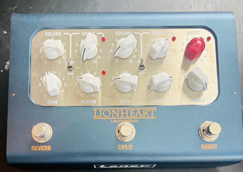 Laney Lionheart Tom Quayle Loudpedal 60-watt 2-channel Amplifier Pedal image 1