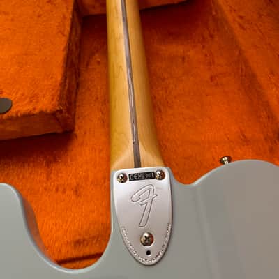 2020 Fender Custom Vintera 70s Telecaster Custom Sonic Blue Maple MAJOR American Upgrades G&G USA Tele Mojotone Wide Range Alnico 5 50s image 13