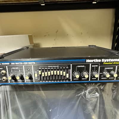 Hartke HA3500 350-Watt Bass Amp Head Black HA 3500 image 1