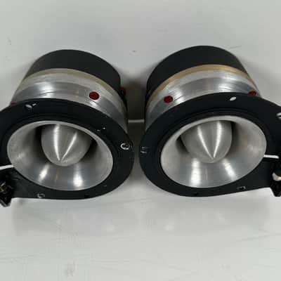Vintage pair of JBL 075 8 ohm Bullet Tweeters image 1