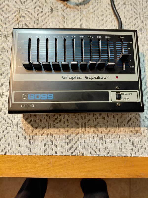 BOSS グラフィックイコライザー GE-10 Boss GE-10 Graphic Equalizer - What To Know & Where To Buy