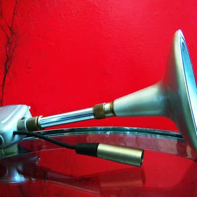 Vintage RARE 1950's Philips EL6011 model Dynamic microphone Holland Shure Electro Voice image 13