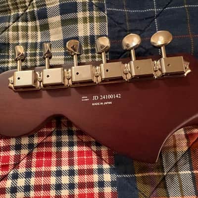 READ Fender Japan 2024 Mahogany Telecaster Deluxe Limited Edition CuNiFe image 13