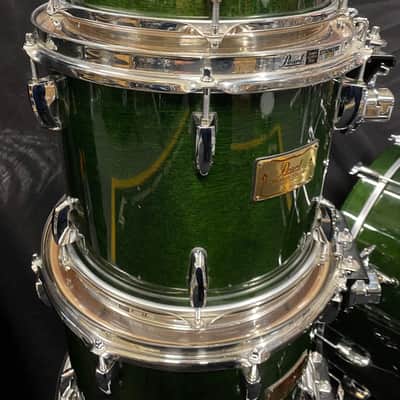 Pearl Masters Studio Birch Late 80's Early 90's - Emerald Mist image 7