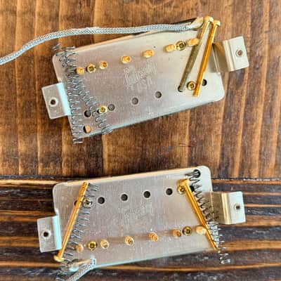 Gibson 496r and 500t Humbucker Set 2006 - Uncovered Gold image 2