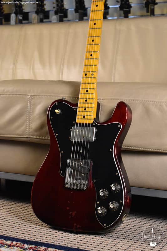 Fender Telecaster Custom 1974 - Wine Red - Fair