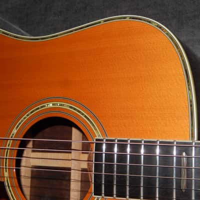 MADE IN 1978 MORRIS TF60 - ABSOLUTELY TERRIFIC MARTIN D45 STYLE ACOUSTIC GUITAR image 4