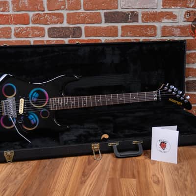 Kramer USA Baretta Bubbles Graphic 1986 w/Hard Shell Case image 2