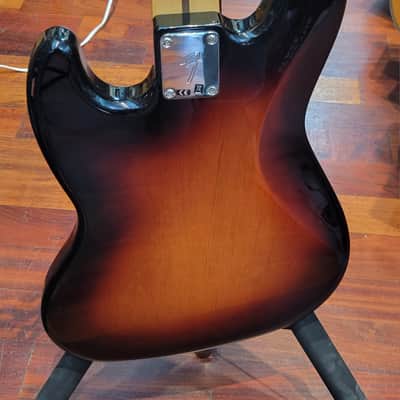 Fender Lined Fretless Player Jazz Bass 2019 - 3 color Sunburst image 6